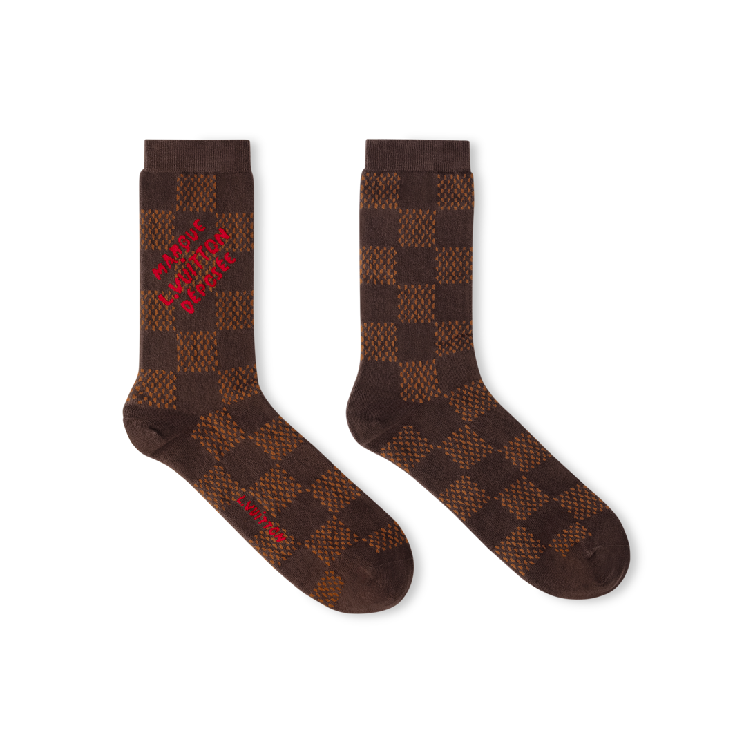 Damier Heritage Socks S00 - Accessories | LOUIS VUITTON